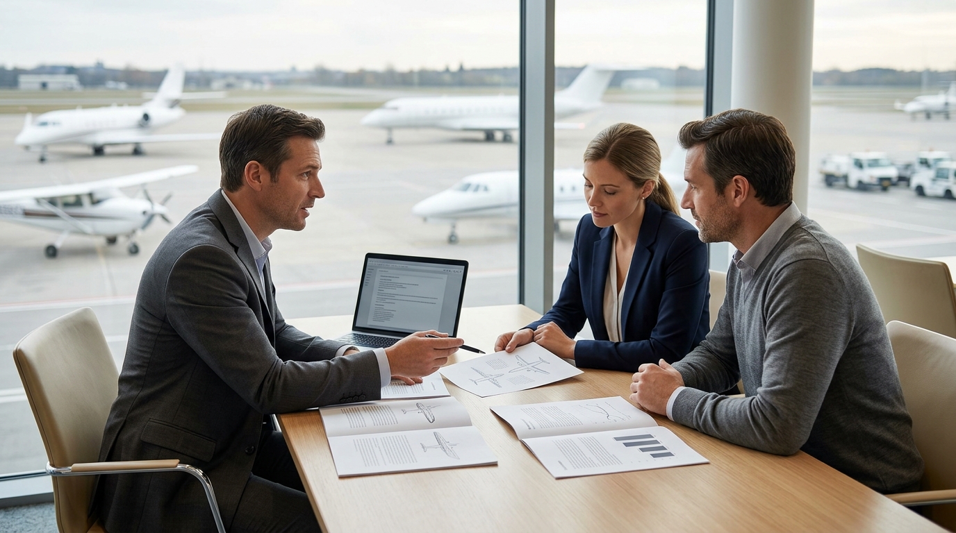 Illustration: Private Aviation Lending Terms Explained: A 2026 Guide