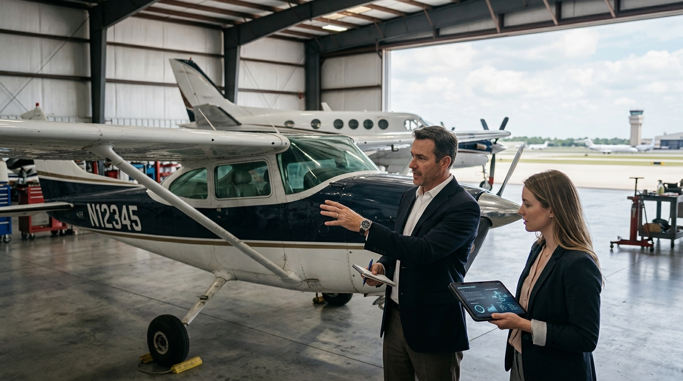 Illustration: Can I Finance a Used Aircraft? A 2026 Guide to Acquisition Loans